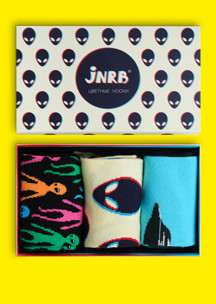 Цветные носки JNRB: Набор Гуманоиды
