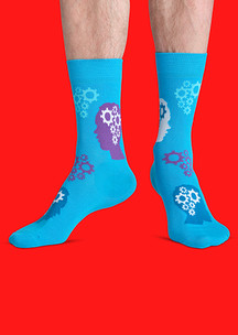 Цветные носки JNRB: Носки Шарики за ролики