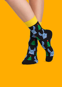 Цветные носки JNRB: Носки Голодный зая
