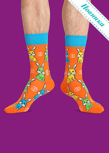 Цветные носки JNRB: Носки Милые зайки