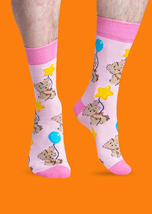 Цветные носки JNRB: Носки Милые мишки