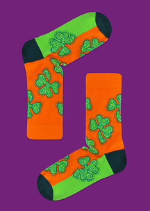 Лето JNRB: Носки Оранжевый трилистник