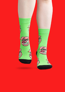 Цветные носки JNRB: Носки Деловой свин
