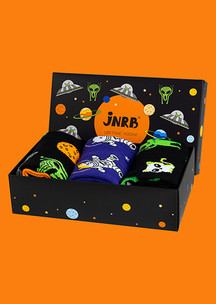 Цветные носки JNRB: Набор Снова в космос на 3 пары