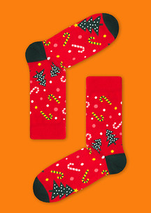 Красные JNRB: Носки Холодный восторг