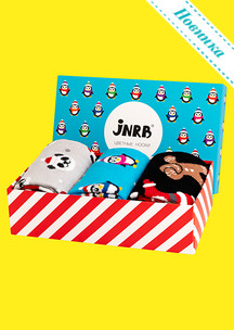 С персонажами JNRB: Набор Новогодние пингвинята