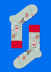 Цветные носки JNRB: Чемодан - лучший подарок (с 21 парой носков)