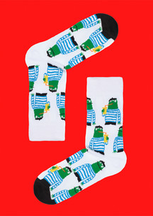 С ползучими гадами JNRB: Носки Лягушонок