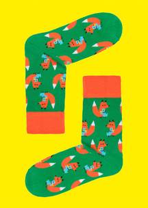 Цветные носки JNRB: Носки Вкусный друг