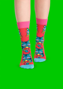 Цветные носки JNRB: Носки Тигристые