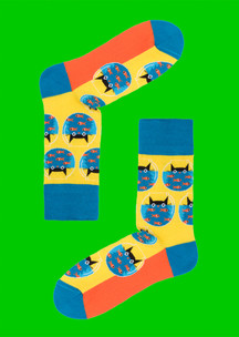 Цветные носки JNRB: Набор Мультиносочность 14 пар