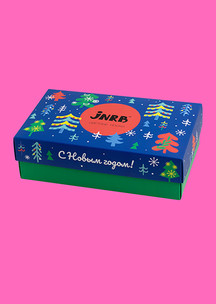 Цветные носки JNRB: Набор Новогодний