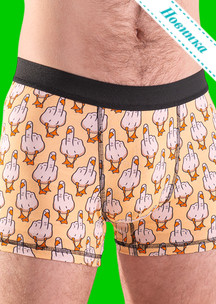 В офис JNRB: Трусы боксеры Duck you