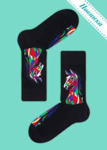 Новинки JNRB: Носки Графический конь