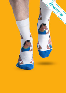 Цветные носки JNRB: Носки Телезвезда