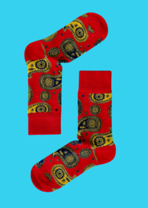 Цветные носки JNRB: Носки Красный огурец