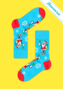 Цветные носки JNRB: Набор Похититель рождества