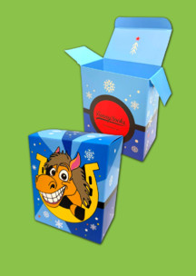 С жителями джунглей JNRB: Коробка для 2х пар Добрая Лошадь 2026