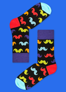 Цветные носки JNRB: Носки Усатые