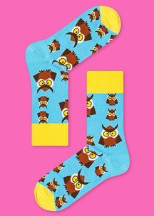 Look для всей семьи Нежные совы JNRB: Носки Нежные Совы