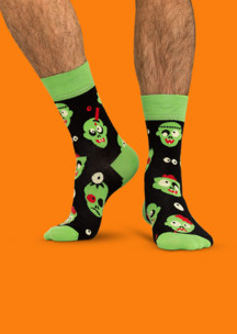 Цветные носки JNRB: Носки Друзья Франкенштейна
