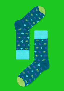 Синие JNRB: Носки Легко в учении