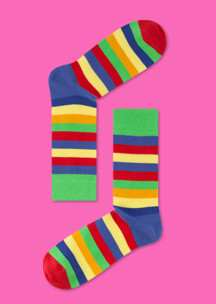 Цветные носки JNRB: Носки Гимнастика ума